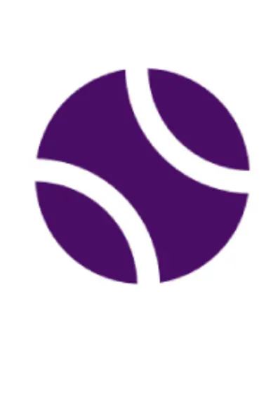 Purple ball icon